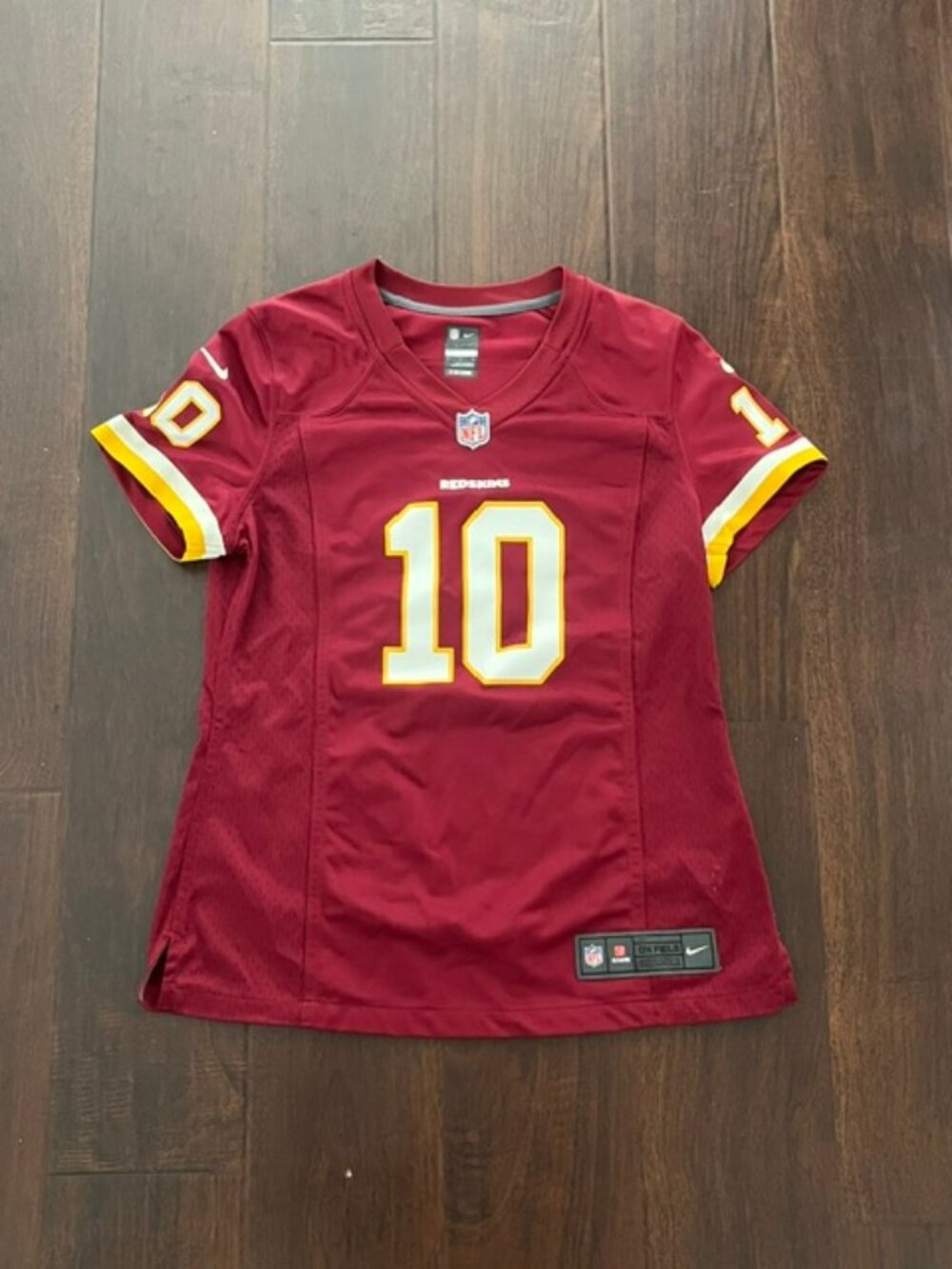 Nike On Field NFL Washington Redskins Robert Griffin III #10 Jersey Women’s M